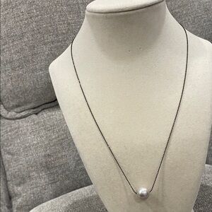 Honora Collection Elegant Silver Necklace with Pearl Pendant